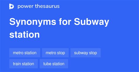 (syn.) Underground, metro Figgerits.